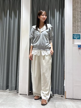 「DouDou(ドゥドゥ)の【OKOCHI企画】ダブルジップフーディー(スウェット)」を使った、naoさん(レディース・162cm)の秋コーディネート