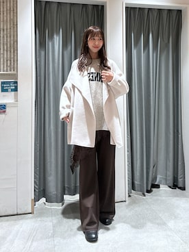 「アイテム（キャミソール）」を使った、naoさん（レディース・162cm・20代）の秋コーディネート