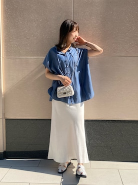 naoさん（レディース・162cm）の夏コーディネート