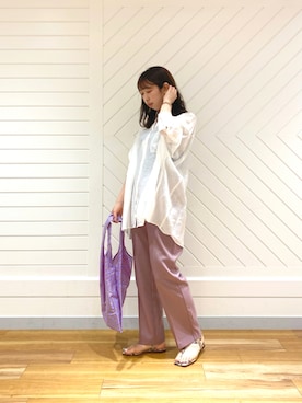 naoさん（レディース・162cm）の夏コーディネート