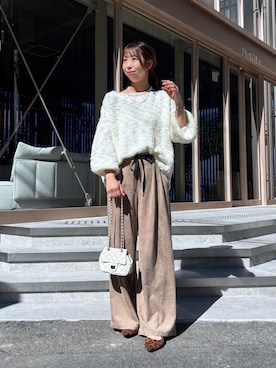 「アイテム（パンプス）」を使った、naoさん（レディース・162cm・20代）の秋コーディネート