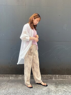 naoさん（レディース・162cm）の夏コーディネート