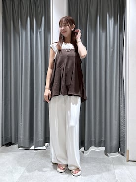naoさん（レディース・162cm）の夏コーディネート