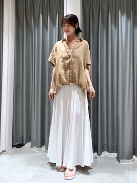 naoさん（レディース・162cm）の春コーディネート