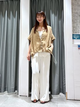 naoさん(レディース・162cm)の夏コーディネート
