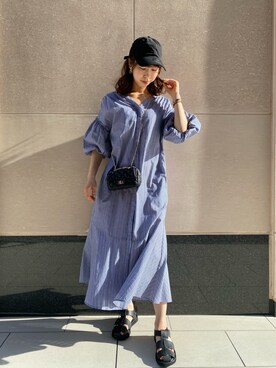 naoさん（レディース・162cm）の夏コーディネート