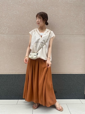 naoさん（レディース・162cm）の夏コーディネート