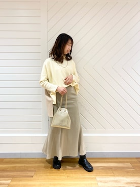 naoさん（レディース・162cm）の冬コーディネート