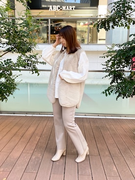 naoさん（レディース・162cm）の秋コーディネート