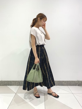 naoさん（レディース・162cm）の夏コーディネート