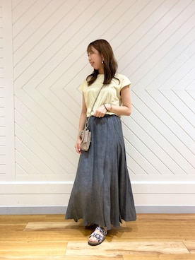 naoさん(レディース・162cm)の夏コーディネート