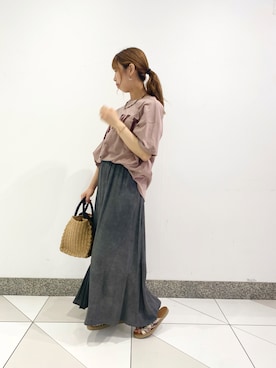 naoさん（レディース・162cm）の夏コーディネート