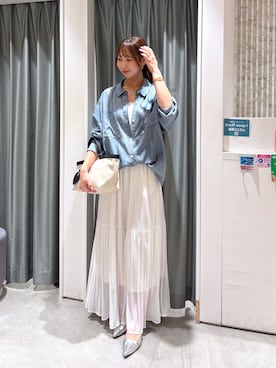 naoさん（レディース・162cm）の春コーディネート