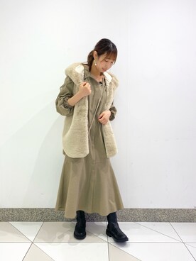 naoさん（レディース・162cm）の秋コーディネート