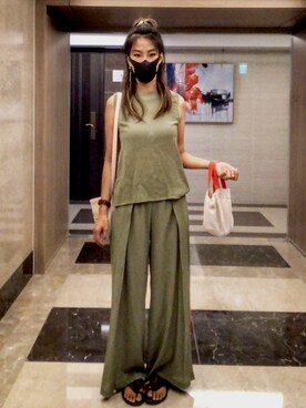 「LUCY（ルーシー）のアイテム」を使った、effly123さん（レディース・168cm）の秋コーディネート