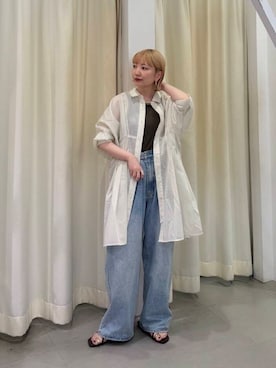 「kbf_ootd」｜「アイテム（ワンピース/ドレス）」を使った、まっちゃんさん（レディース・154cm）の夏コーディネート
