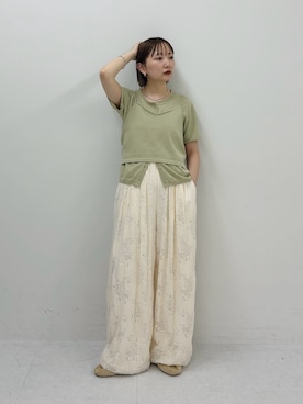 まっちゃんさん（レディース・154cm）の春コーディネート