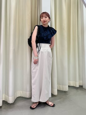 まっちゃんさん(レディース・154cm)の夏コーディネート