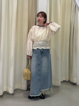 まっちゃんさん(レディース・154cm)の春コーディネート