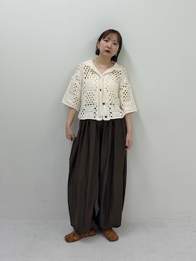 まっちゃんさん（レディース・154cm）の春コーディネート