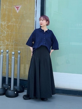 「kbf_ootd」｜まっちゃんさん（レディース・154cm）の夏コーディネート