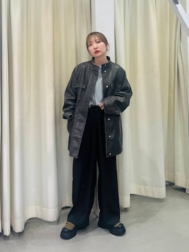 まっちゃんさん（レディース・154cm）の冬コーディネート