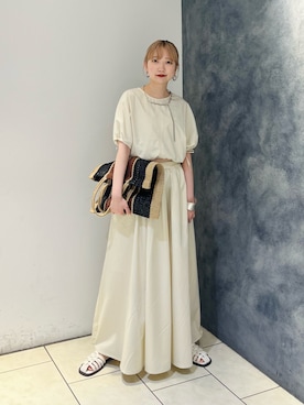 まっちゃんさん（レディース・154cm）の夏コーディネート