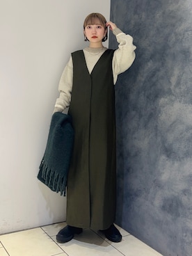 まっちゃんさん（レディース・154cm）の冬コーディネート