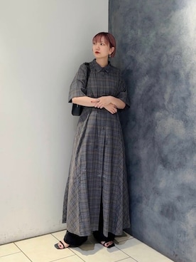 「kbf_ootd」｜まっちゃんさん（レディース・154cm）の夏コーディネート