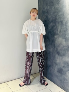 まっちゃんさん(レディース・154cm)の夏コーディネート