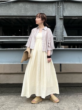 まっちゃんさん（レディース・154cm）の夏コーディネート