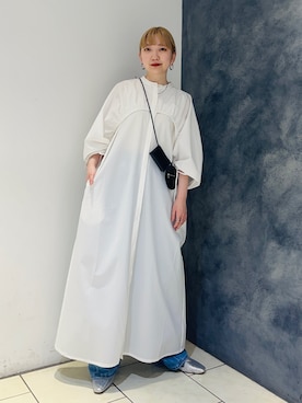 「アイテム（パンプス）」を使った、まっちゃんさん（レディース・154cm）の春コーディネート