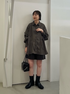 まっちゃんさん（レディース・154cm）の冬コーディネート