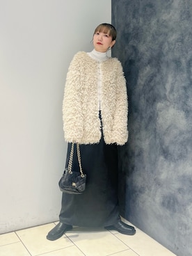 まっちゃんさん（レディース・154cm）の冬コーディネート