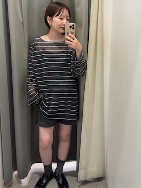 まっちゃんさん（レディース・154cm）の夏コーディネート