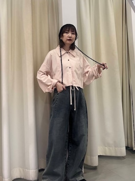 「ボンネット」｜まっちゃんさん（レディース・154cm）の冬コーディネート