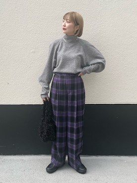 まっちゃんさん（レディース・154cm）の冬コーディネート