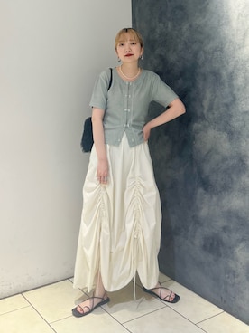 まっちゃんさん（レディース・154cm）の夏コーディネート