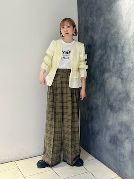 まっちゃんさん（レディース・154cm）の秋コーディネート