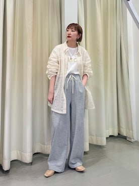 まっちゃんさん（レディース・154cm）の春コーディネート