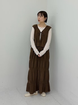 まっちゃんさん（レディース・154cm）の冬コーディネート