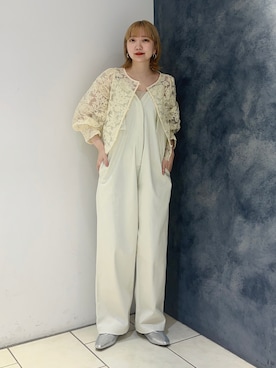 まっちゃんさん（レディース・154cm）の春コーディネート