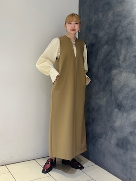 まっちゃんさん（レディース・154cm）の春コーディネート