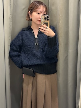 まっちゃんさん（レディース・154cm）の冬コーディネート