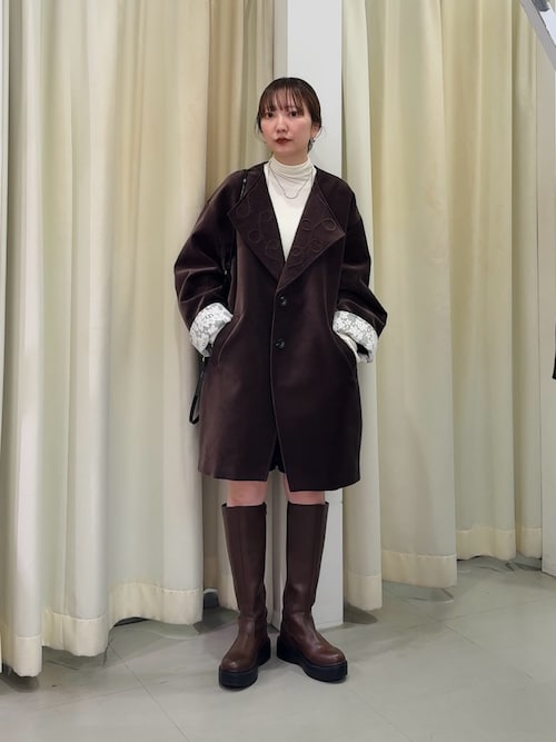 ケービーエフ KBF ベロアBIGジャケット （ブラック） - ファッション