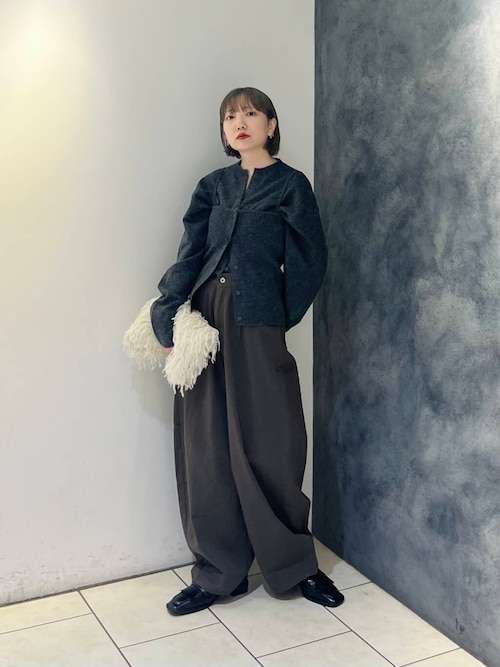 セール】『2サイズ展開』ワンタックコクーンパンツ（その他パンツ