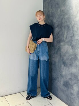 まっちゃんさん(レディース・154cm)の夏コーディネート