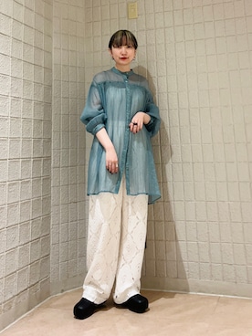 まっちゃんさん(レディース・154cm)の春コーディネート