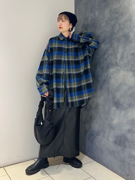 まっちゃんさん(レディース・154cm)の冬コーディネート