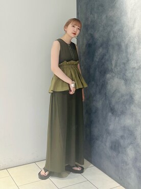 まっちゃんさん(レディース・154cm)の夏コーディネート
